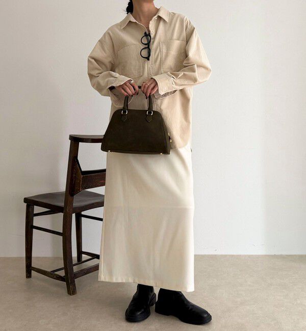 fredy emue「起毛ツイルＩラインスカート」|スカート|