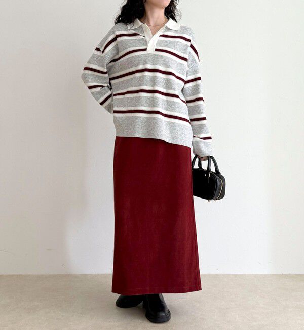 fredy emue「起毛ツイルＩラインスカート」|スカート|