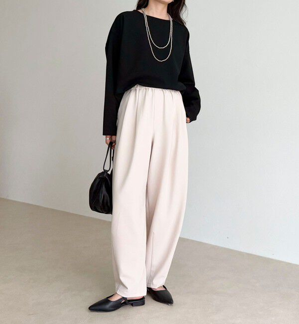 fredy emue「コクーンストレッチブラウス」|シャツ・ブラウス|