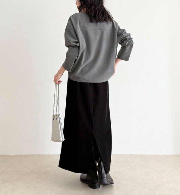 fredy emue「コクーンストレッチブラウス」|シャツ・ブラウス|