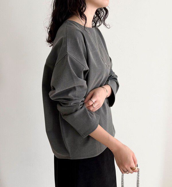 fredy emue「コクーンストレッチブラウス」|シャツ・ブラウス|