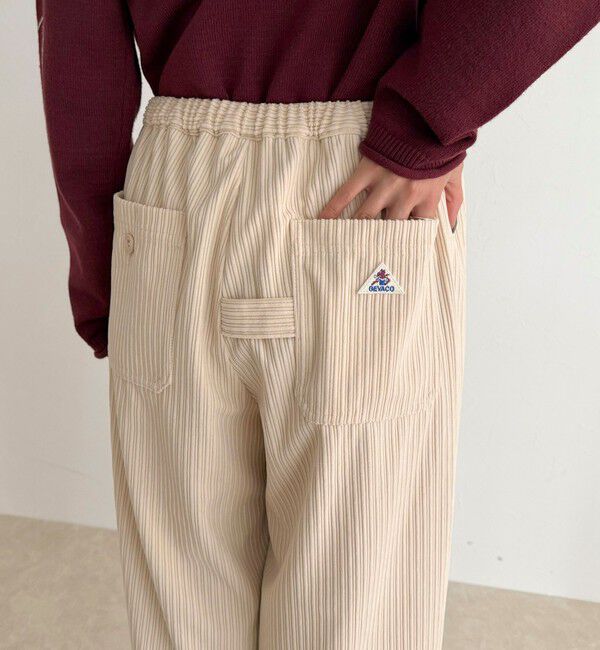 fredy emue「【GEVACO/ゲバコ】コーデュロイパンツ」|チノ|