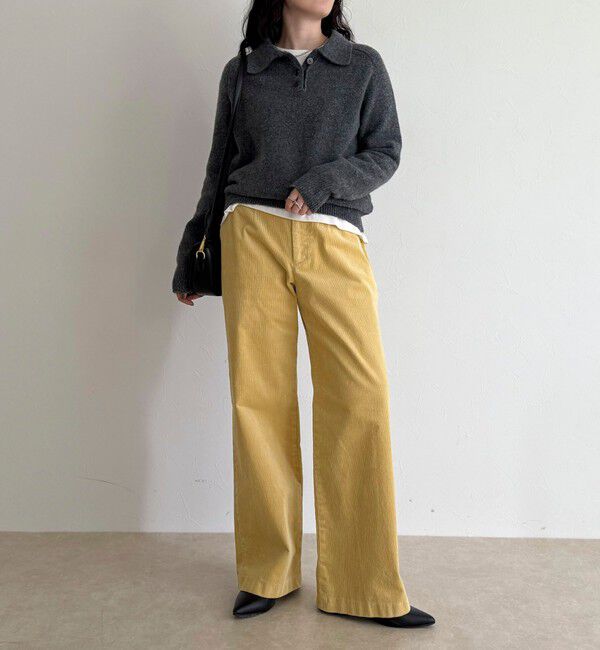 fredy emue「コーデュロイストレートパンツ」|チノ|