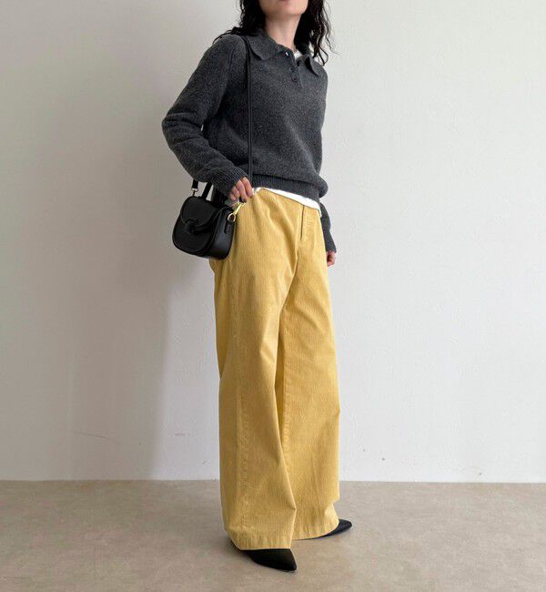 fredy emue「コーデュロイストレートパンツ」|チノ|