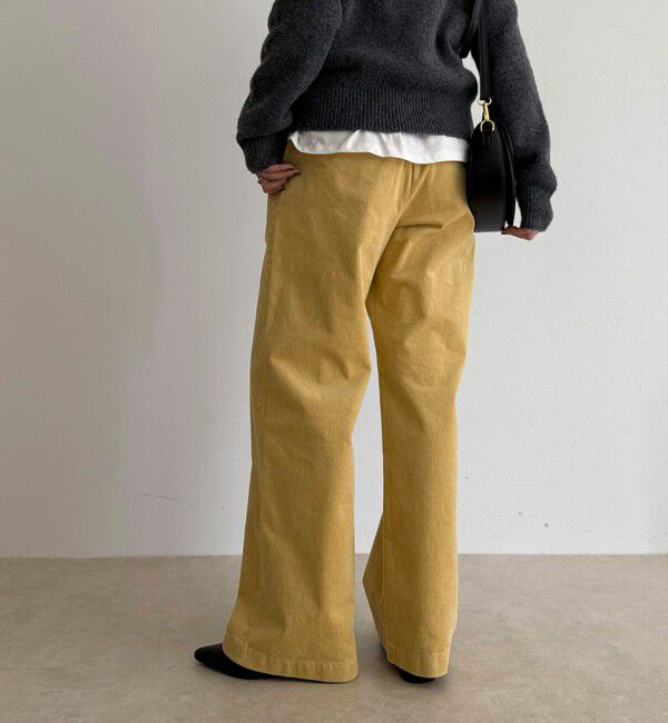 fredy emue「コーデュロイストレートパンツ」|チノ|