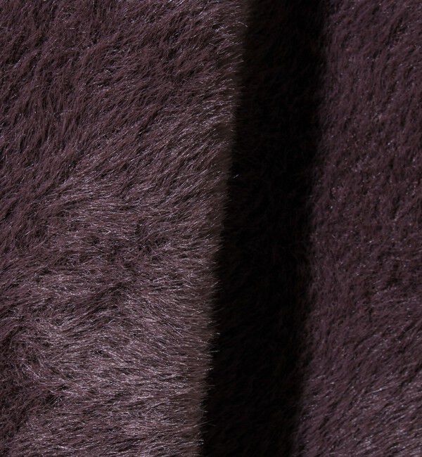 GLOSTER「モヘヤライク シャギークルーネックカーディガン」|カーディガン|