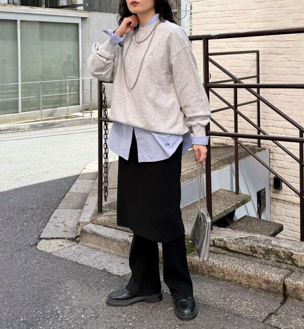 fredy emue「【WEB限定】FR刺繍裏毛スウェット」|スウェット・ジャージ|