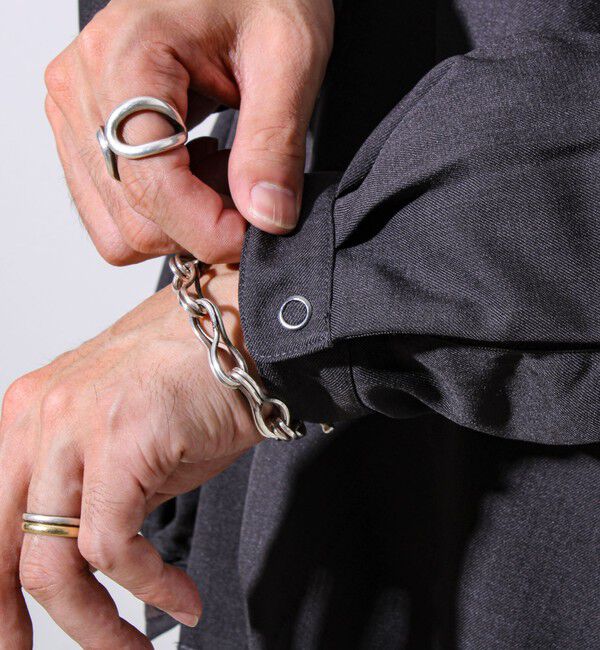 GLOSTER「【Gently】バンドカラーシャツ」|シャツ・ブラウス|