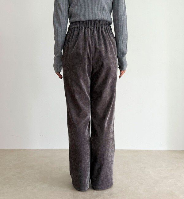 fredy emue「モールストレッチフレアーパンツ」|チノ|