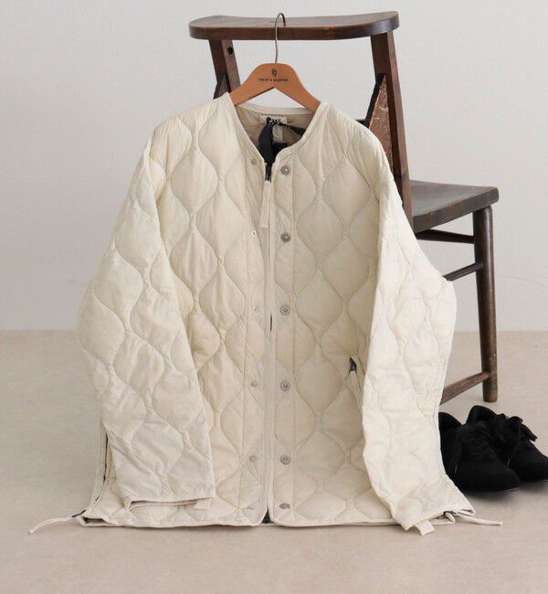 fredy emue「【TAION/タイオン】MILITARY M65 LINER W-ZIP DOWN JK」|ダウン|オフホワイト