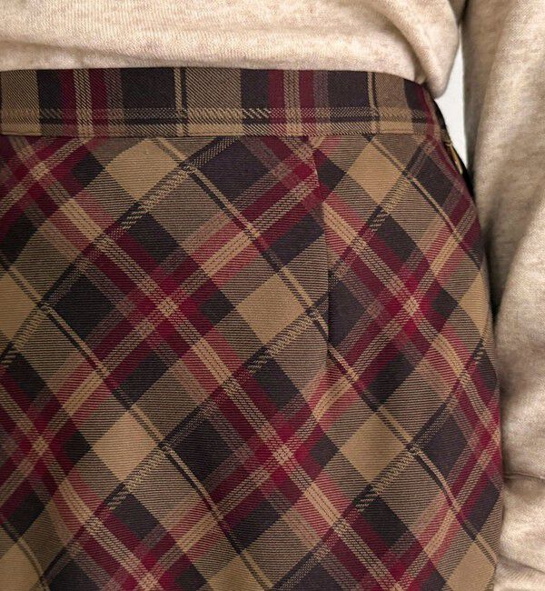 fredy emue「チェックミディスカート」|スカート|