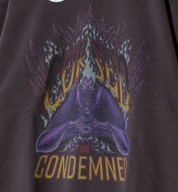 GLOSTER「【DISCUS&times;Disney Villains】UNISEX ヴィンテージ風 裏毛スウェット」|スウェット・ジャージ|