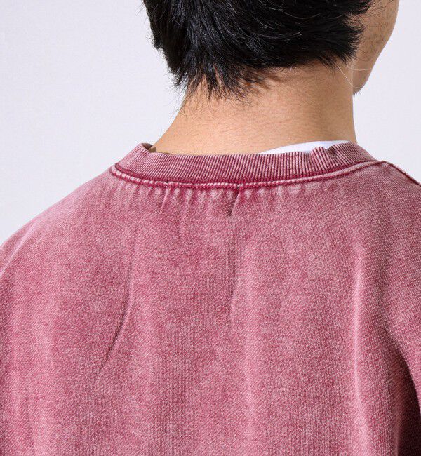 GLOSTER「【雪の色ムラ】カラフルスノーパウダー裏起毛スウェット」|スウェット・ジャージ|