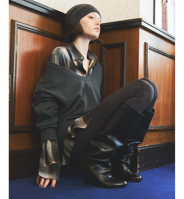 SALON adam et rope'「【Americana（アメリカーナ） for SALON】別注チェックシャツ」|シャツ・ブラウス|