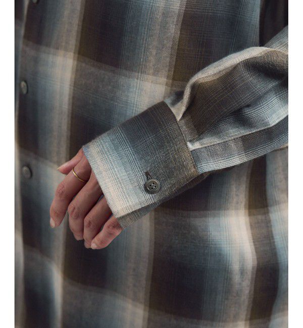 SALON adam et rope'「【Americana（アメリカーナ） for SALON】別注チェックシャツ」|シャツ・ブラウス|