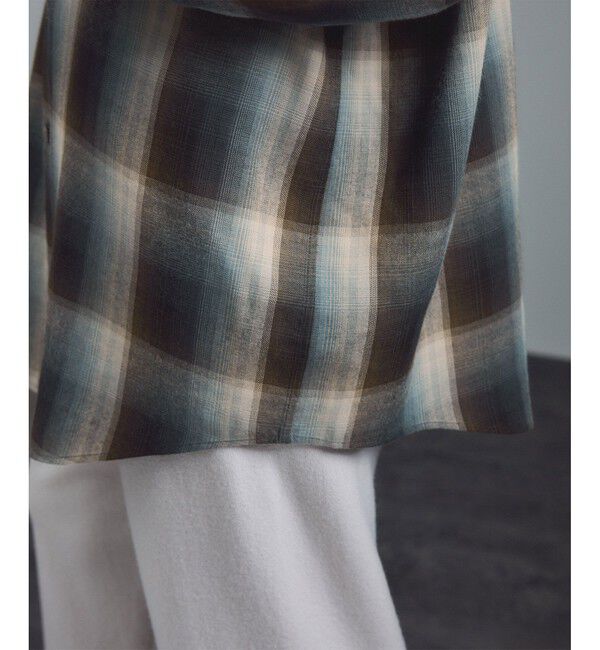 SALON adam et rope'「【Americana（アメリカーナ） for SALON】別注チェックシャツ」|シャツ・ブラウス|