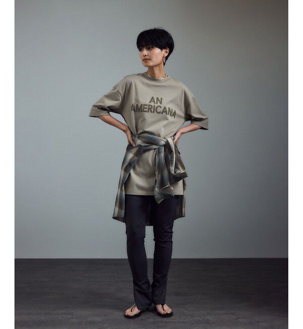 SALON adam et rope'「【Americana（アメリカーナ） for SALON】別注チェックシャツ」|シャツ・ブラウス|