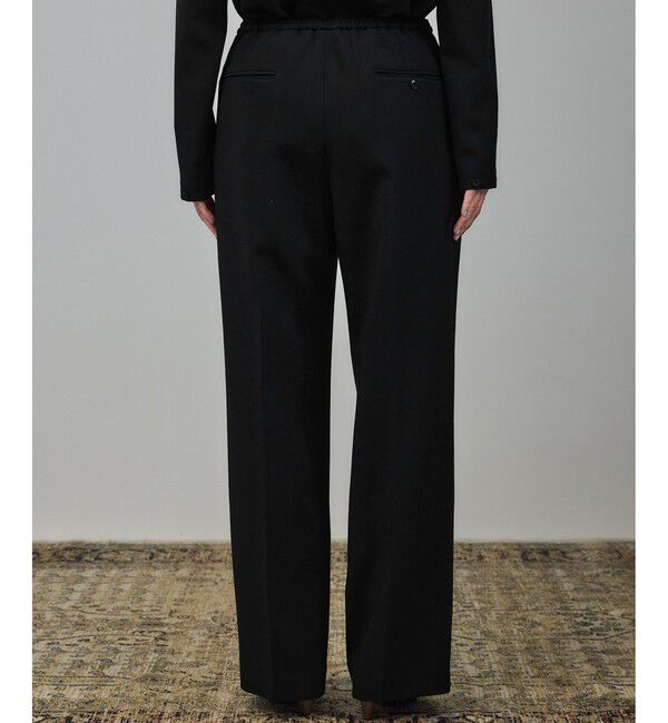 SALON adam et rope'「ストレッチセミフレアスタイルアップパンツ / セットアップ対応 」|スラックス|