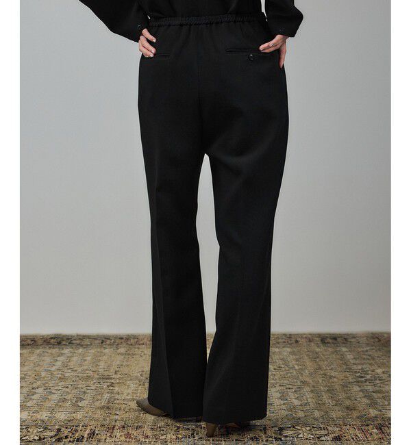 SALON adam et rope'「ストレッチセミフレアスタイルアップパンツ / セットアップ対応 」|スラックス|