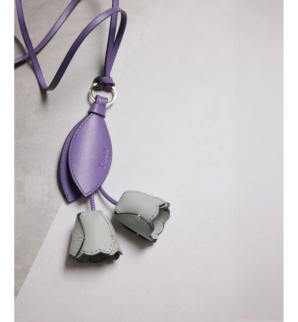 ROPE「【teau・牛革】panier tulip ring charm（キー/バッグチャーム・ネックレス）」|チャーム・キーホルダー|