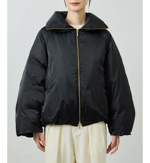 ROPE「ハイネックジップショート丈ダウンコート/イージーケア」|ダウン|