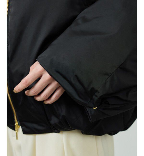 ROPE「ハイネックジップショート丈ダウンコート/イージーケア」|ダウン|