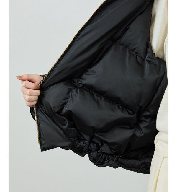 ROPE「ハイネックジップショート丈ダウンコート/イージーケア」|ダウン|