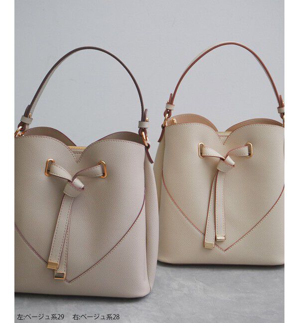 VIS「【累計3万点突破】【2WAY】ハートカットバッグ/追加」|ショルダー・メッセンジャー|