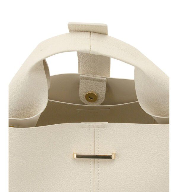 VIS「【復刻/WEB限定】【軽量】フロント金具エアリーソフトバッグ」|ハンドバッグ|