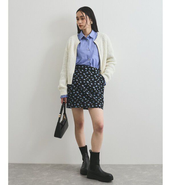 VIS「【洗える】プリーツスリーブフレアーシャツ」|シャツ・ブラウス|