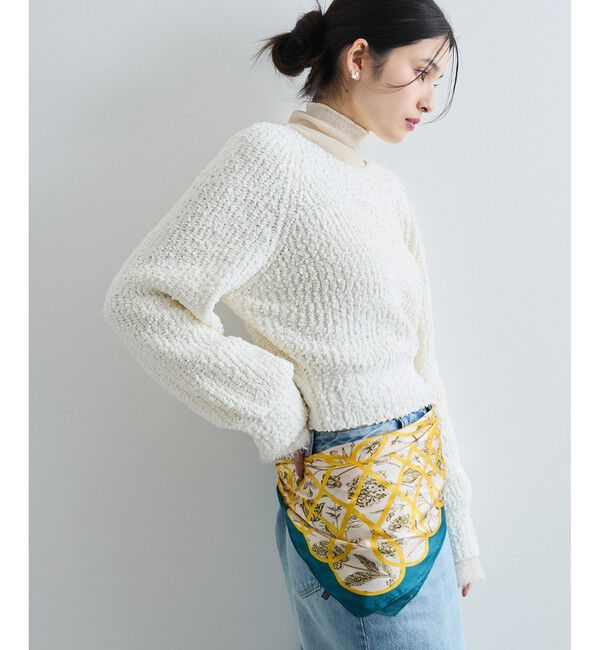 VIS「70&times;70フラワースカーフ」|バンダナ・スカーフ|