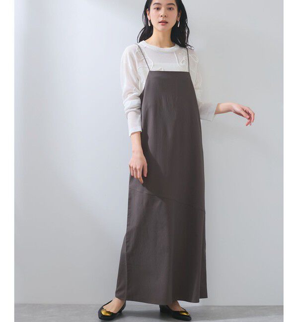 VIS「【WEB限定】【洗える】マルチWAYキャミワンピース」|ワンピース|