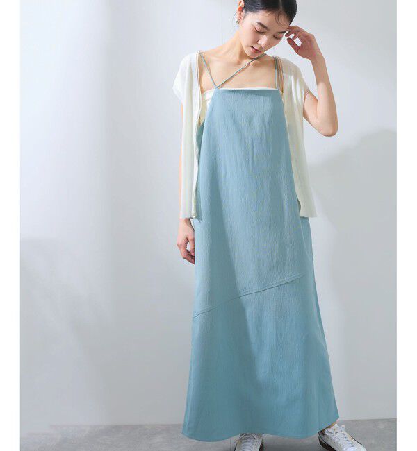 VIS「【WEB限定】【洗える】マルチWAYキャミワンピース」|ワンピース|