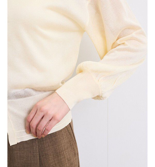 VIS「【前後2WAY】ハート釦シアーカーディガン」|カーディガン|