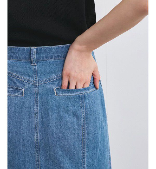 VIS「ライトデニムマーメイドスカート」|スカート|