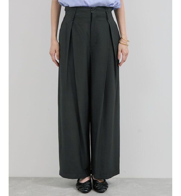 VIS「ボックスタックリラックスパンツ」|チノ|