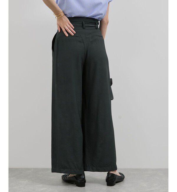 VIS「ボックスタックリラックスパンツ」|チノ|