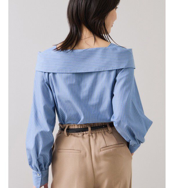 VIS「オフショルライクロングスリーブブラウス/イージーケア」|シャツ・ブラウス|