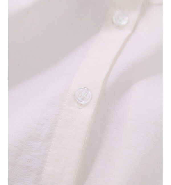 VIS「フード付きクロップドシアーシャツ」|シャツ・ブラウス|