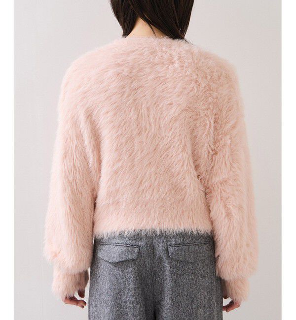 VIS「ラビットライクVネックカーディガン/イージーケア・WEB限定カラー」|カーディガン|