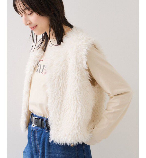 VIS「フォト＆ロゴアソートロングスリーブTシャツ」|Tシャツ・カットソー|