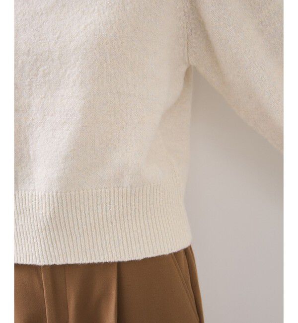 VIS「フロントジップニットプルオーバー/イージーケア」|ニット・セーター|