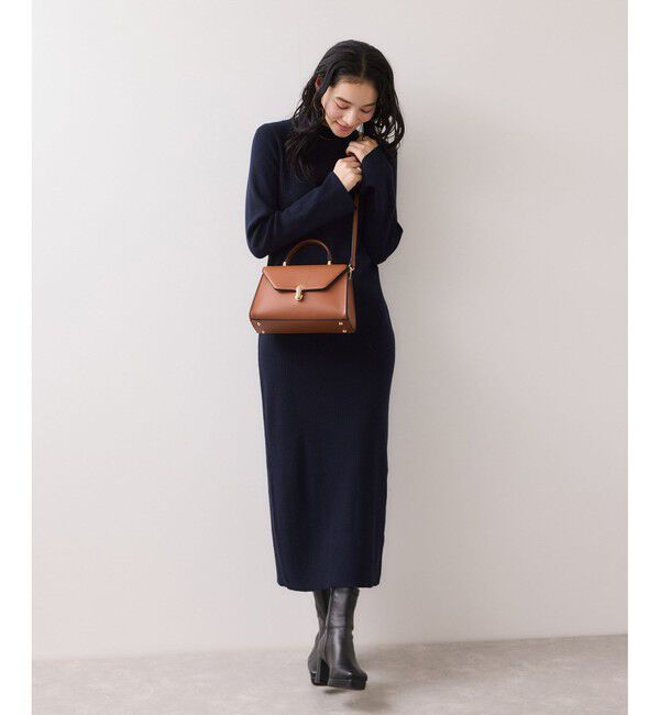 VIS「楕円金具ワンハンドルバッグ/2WAY」|ハンドバッグ|