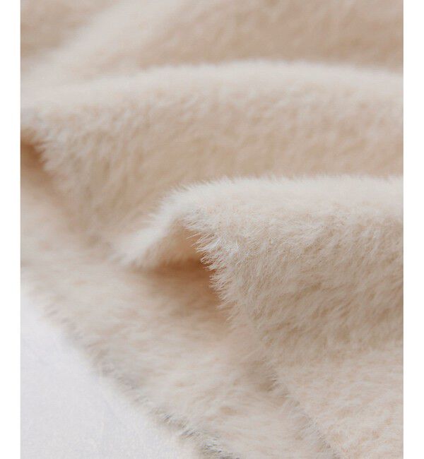 VIS「ペプラムデザインシャギーニット」|ニット・セーター|