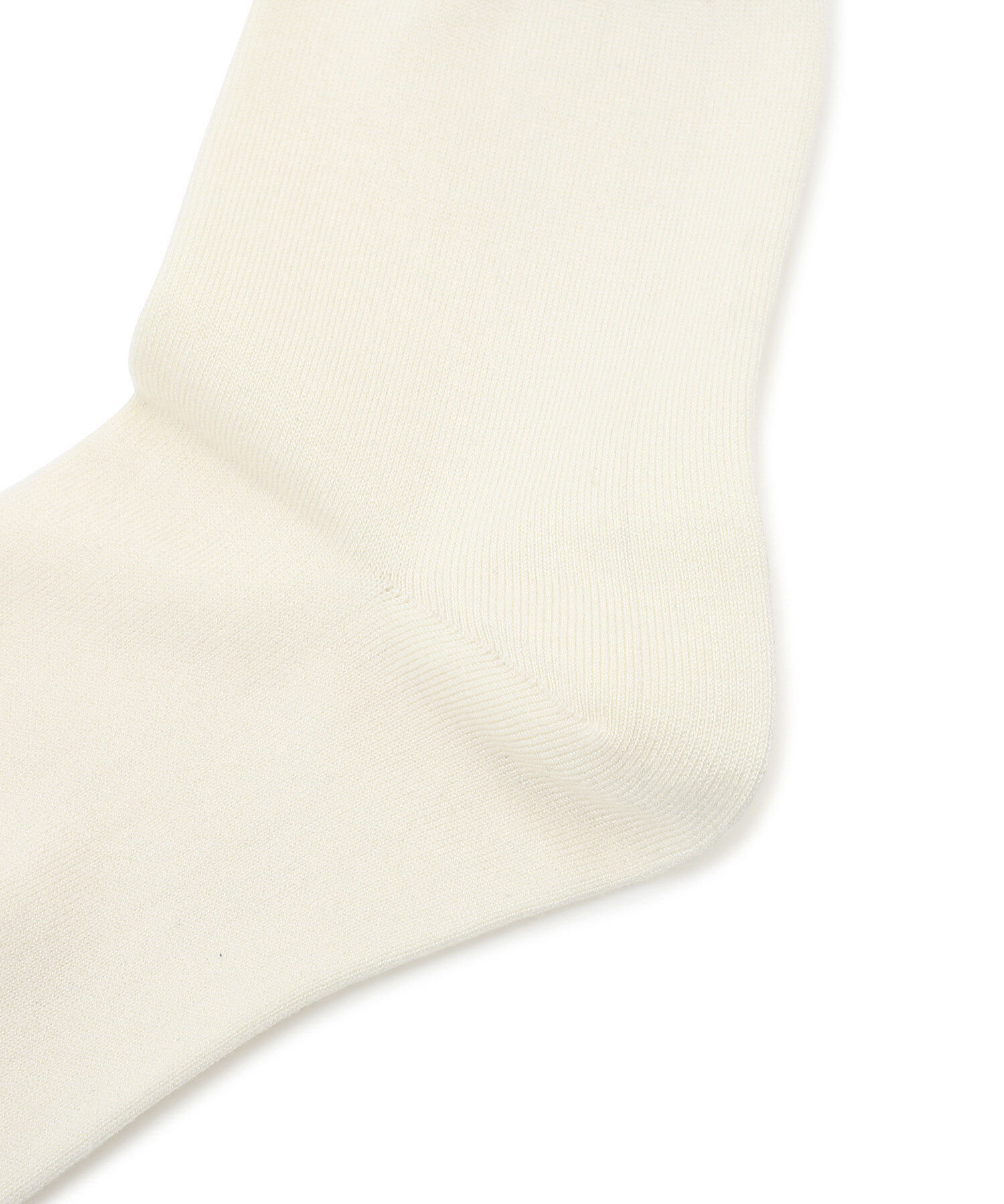 ROPE PICNIC PASSAGE「【一部店舗限定】レーヨンシルケットクルーソックス」|ソックス|