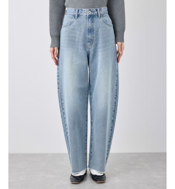 Rope&rsquo;Picnic「【emur/エミュール】カービーデニムパンツ」|デニム|