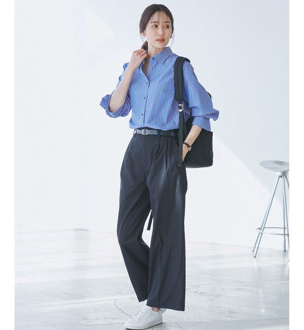 Rope&rsquo;Picnic「【3サイズ展開】チノライクタックパンツ」|チノ|