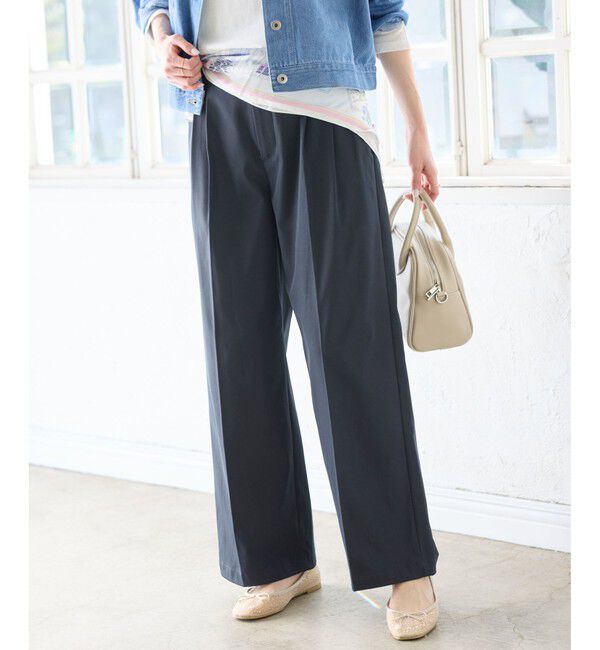 Rope&rsquo;Picnic「【3サイズ展開】チノライクタックパンツ」|チノ|