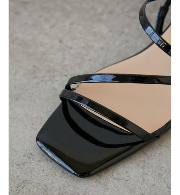 ROPE PICNIC PASSAGE「ナローストラップキトゥンヒールサンダル」|サンダル|