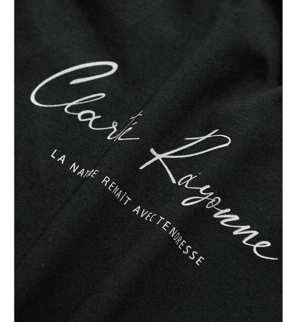 Rope&rsquo;Picnic「【UVカット・汗染み加工・接触冷感】手描き風ロゴプリントTシャツ」|Tシャツ・カットソー|